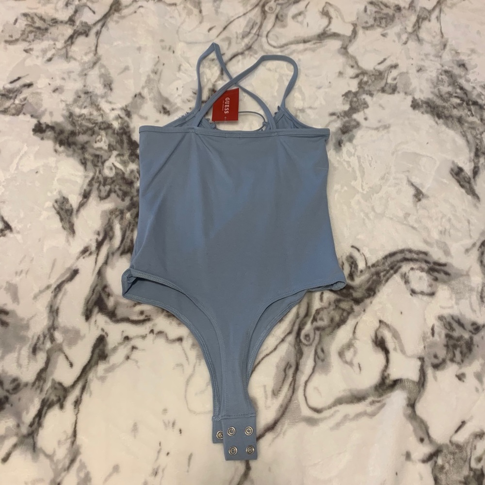 Baby blue guess bodysuit NWT - Picture 5 of 5